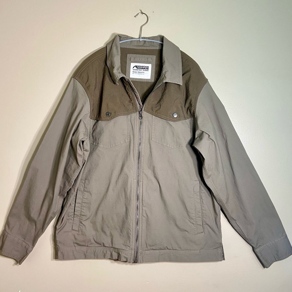 Mountain Khakis Men's All Mountain Relaxed Fit Jacket- Jackson Hole Wyoming